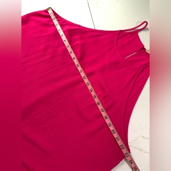 NWT Entro Giddy Up Glamour Hot Pink Fringe Boho Halter Top - Picture 5 of 13